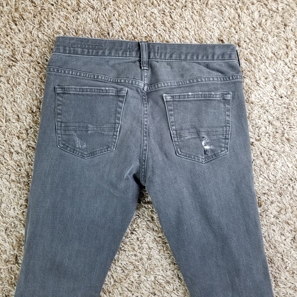 Pacsun| Gray distressed skinny jeans 28×30 - Picture 3 of 10